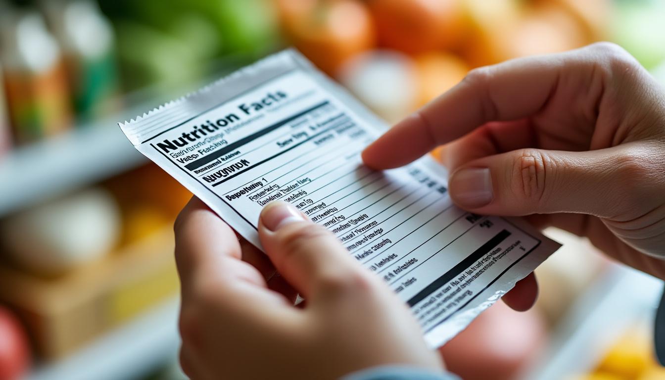 apprenez à décoder rapidement une étiquette nutritionnelle en moins de 30 secondes pour faire des choix alimentaires sains et informés.