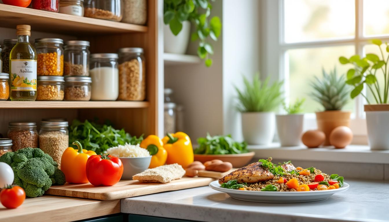 découvrez comment composer un repas rapide et équilibré en utilisant uniquement les ingrédients disponibles dans votre placard, pour allier simplicité et nutrition au quotidien.