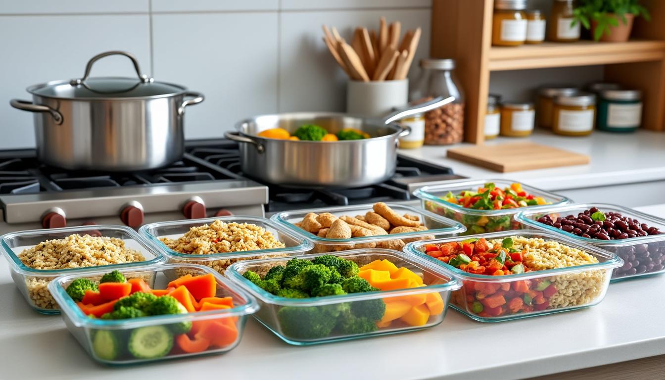 découvrez 6 recettes santé faciles à cuisiner en grande quantité et à congeler pour gagner du temps tout en mangeant équilibré au quotidien.